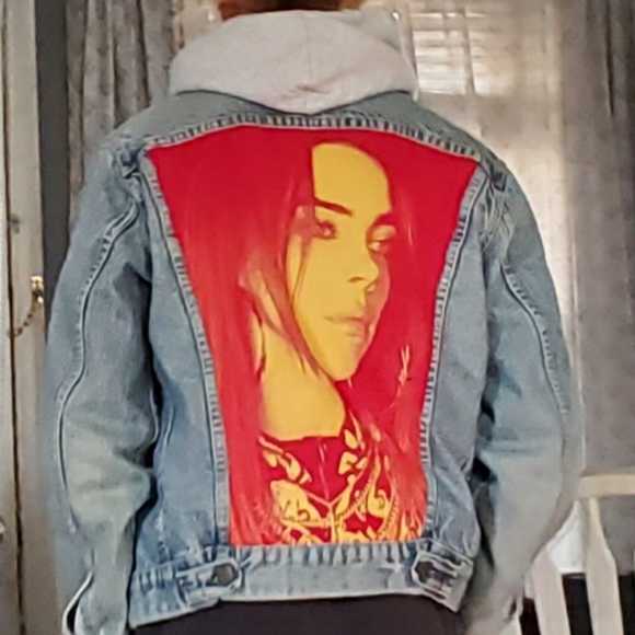 Custom vintage denim jacket - Picture 2 of 2